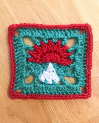 Toadstool Granny Square