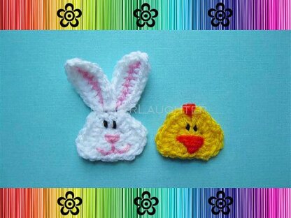 Bunny and Chick Applique