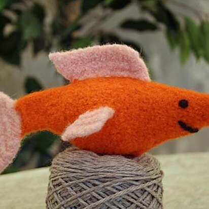Goldfish Wanda - knitting pattern