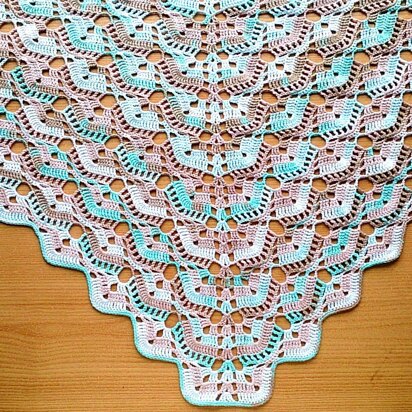 Waves shawl