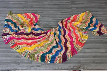 Spring Fringe Scarf