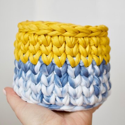 Two Toned Basket
