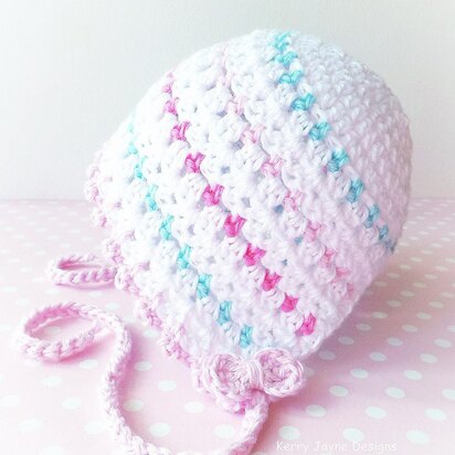 Dinky Dot Baby Bonnet