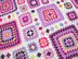 Shabby Chic Granny Square Throw