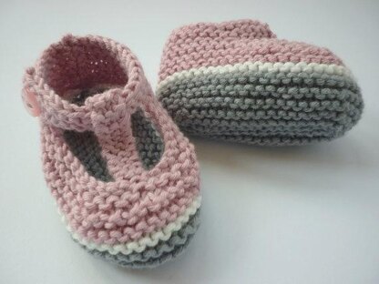 Quinn - T bar style baby shoes