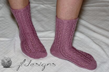Peek-A-Boo Lace Socks
