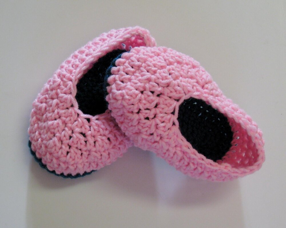 Ballerina slippers hot sale crochet pattern