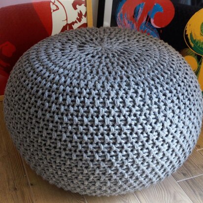 Bean Bag Ottoman Pouf Pattern