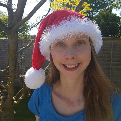 Santa Hat - knitting pattern