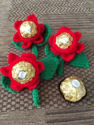 Valentine Rose with Ferrero Rocher