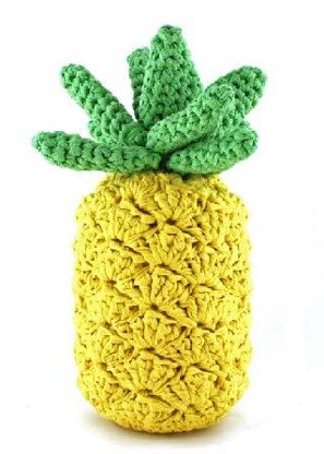 Funky Pineapple Decor in Hoooked RibbonXL - Downloadable PDF