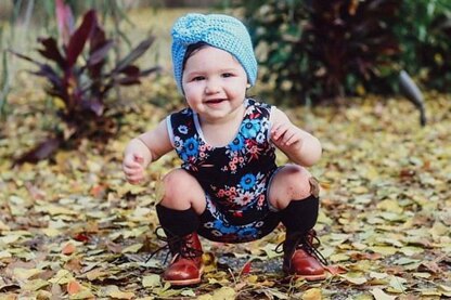 Flowers and Knots Turban