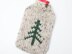 Tree Hot Water Bottle Cover Sleeve Cozy Chunky