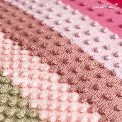 All the Bobbles Baby Blanket