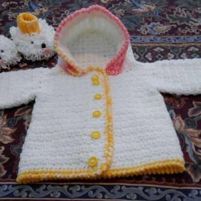 Hooded Infant Sweater