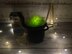 Light-up Witches Cauldron & Broomstick Chocolate Orange Cover Knitting Pattern