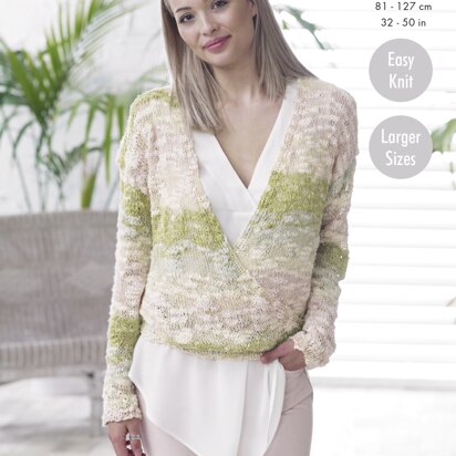 Sweater & Top in King Cole Opium - 4829 - Downloadable PDF