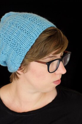 Slouchy Textured Hat