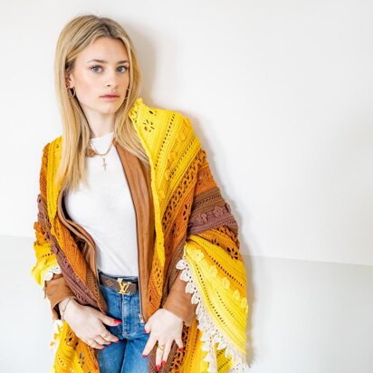 Golden Harvest Shawl