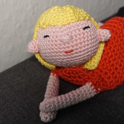 Crochet Pattern for the cuddle cloth Doll !