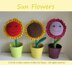 Sun Flowers Amigurumi Crochet Pattern