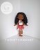 Moana amigurumi doll