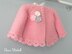 Knitting PATTERN Baby Cardigan Garter Stitch Baby Jacket Maria