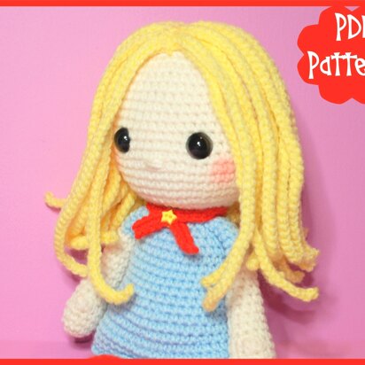 Sally, Crochet Doll Pattern
