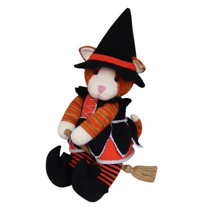 Witch (Knit a Teddy) - knitting pattern