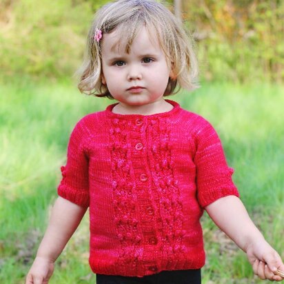 Mini Rock Rose Cardigan