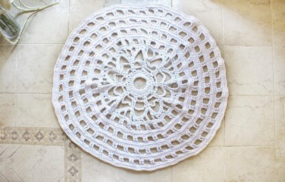 Round Doily Rug