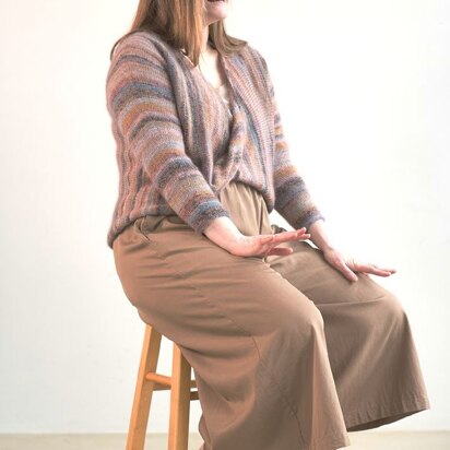 Arietta Sweater in Berroco Tiramisu - Downloadable PDF