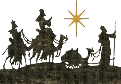 Sizzix Thinlits Dies By Tim Holtz 2/Pkg - Wise Men