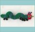 Caterpillar draught excluder / toy