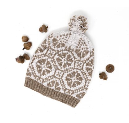 Ratas Pom-Pom Fair Isle Hat