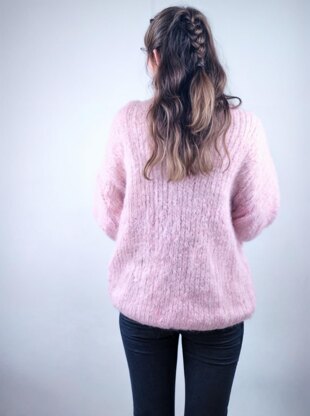 Chunky knit pullover