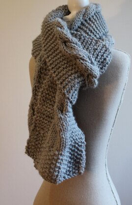 Storm Cable Scarf