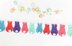 Bunny Garland in Red Heart With Love Solids - LM6093 - Downloadable PDF