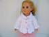 Pink and White Doll Set