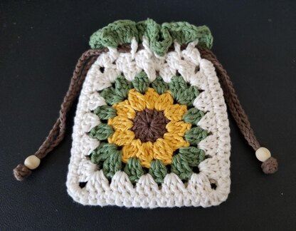 Sunflower Pouch