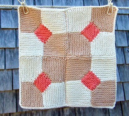 Quilt Blocks Face/Bath Cloths