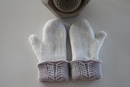 Amanda reversible mitts