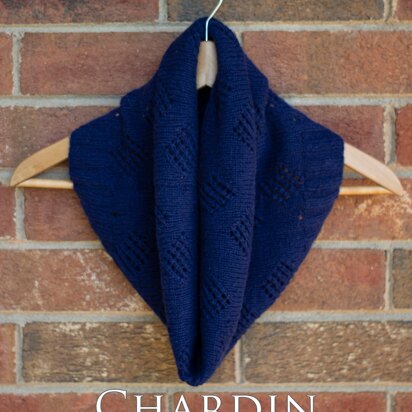 Women's Cowl Chardin in Universal Yarn Fibra Natura Cashmere Lusso - Downloadable PDF