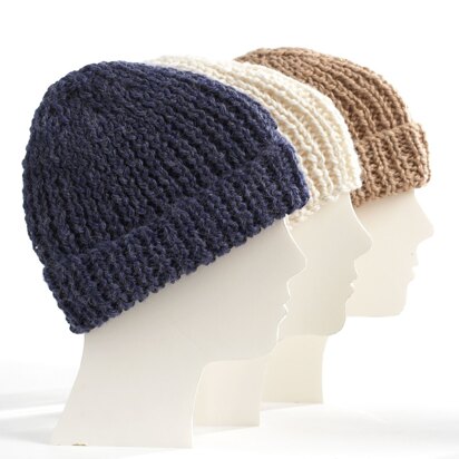 Knit Family Toques in Bernat Alpaca