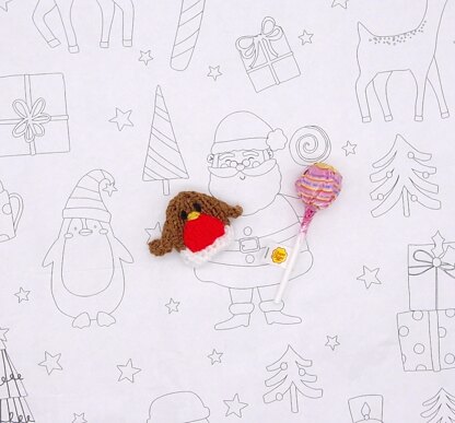 Christmas Lollipop Topper Hats