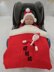 Santa Hooded Baby Car Seat Blanket & Toy