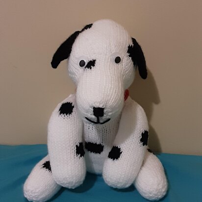 Cuddly Dalmatian Doggy Pattern