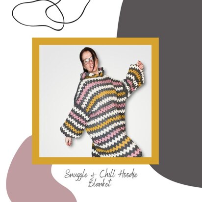 Snuggle and Chill Hoodie Blanket