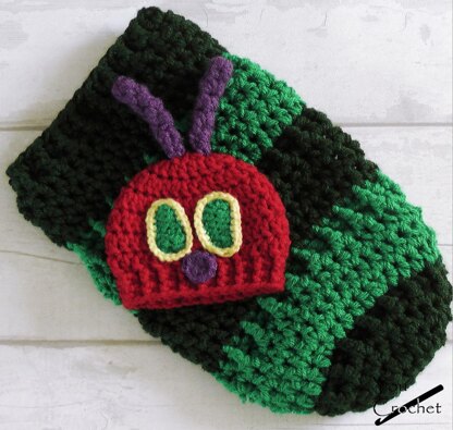 Hungry Caterpillar Baby Dress Cocoon and Hat Set