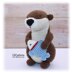 Otter with Fish Crochet Pattern